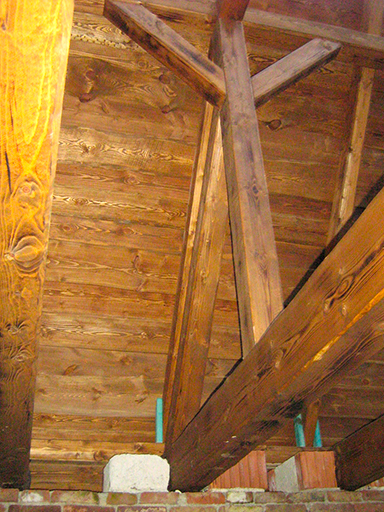 Historický (nový) krov