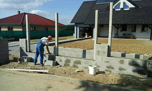 Podezdívka oplocení